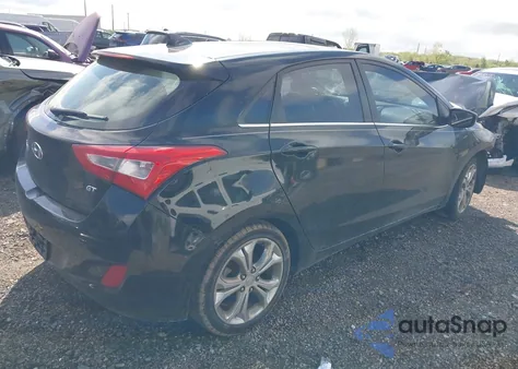 2014 Hyundai Elantra Gt z USA, uszkodzony, nr VIN KMHD35LH0EU229233